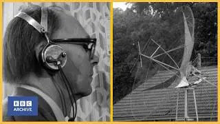 1973: Checking the Weather with a Home Made Satellite Dish | Nationwide | BBC Archive