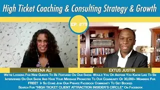 Extus Justin Interviews Robeena Ali