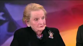 Former Secretary of State Madeleine Albright Talks To PBS NewsHour