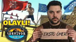 ELEME GECESİ ORTALIK KARIŞTI! EKSTO TURABİ SURVIVOR'DA! EKİPLE SURVIVOR WOLRD İNCELEME! | Eksto Can