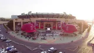 SunRise Pan Angels Stadium Drone Shot