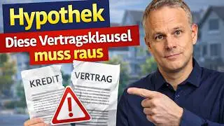 UNFAIR: Schütze dich bei Festhypotheken vor dieser Vertragsklausel