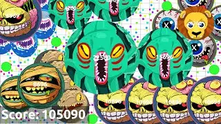 Agar.io 105K Score - SOLO AGARIO GAMEPLAY! (Legendary Moments!)