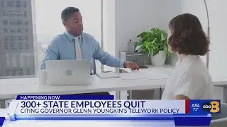 Over 300 Virginia state employees resign in wake of Gov. Youngkin&rsquo;s telework policy