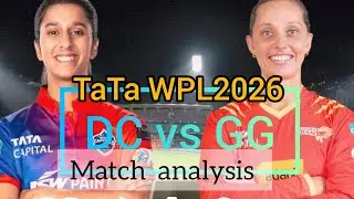WPL 2026 Tuesday Match | GG vs DC Women&rsquo;s Cricket | Playing XI & Match Analysis  #wpl2026 #cricket 