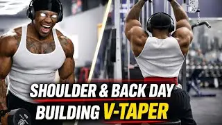 Natural Bodybuilding Prep | Back & Shoulders | 83 Days Out