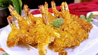 Bali Shrimp and Tamarind Sauce Recipe | Tiger Prawns Recipe | Prawn Fry recipe