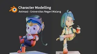 UAS 3D Modelling & Sculpting | Animasi Universitas Negeri Malang