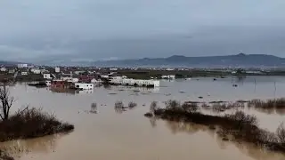 Severe flooding and power outages in Kosovo