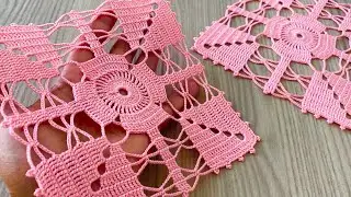 This Crochet Pattern Will Be Most Preferred ❗️How to Make a New Design Square Motif
