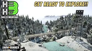 Beautiful NEW Winter Adventure - Realisitc Snowrunner Mod Maps