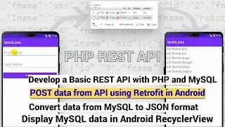 Android Studio | insert data from android app to  MySQL database using retrofit