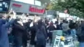 30 July 2009 - Shiraz Iranians protest against the government
