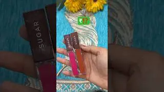 *SUGAR* Cosmetics Mettle Matte Liquid Lipstick | Highly Pigmented | Transferproof & Long  #shorts