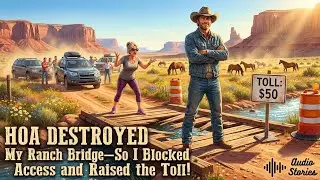 HOA DESTROYED MY RANCH BRIDGE&mdash;SO I BLOCKED ACCESS AND RAISED THE TOLL!
