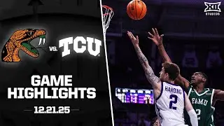 Florida A&M vs. TCU Game Highlights | 2025-26 Big 12 Men's Basketball