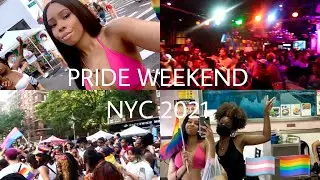 PRIDE WEEKEND NYC 2021 VLOG 🌈