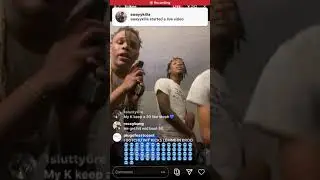 lil baby’s signed artist lil kee playing unreleased music on instagram live ‼️