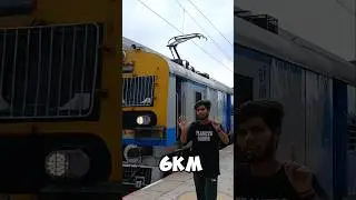 which train is faster metro train Vs Indian Railway train 🤔💯🚅 #yt #viralvideo