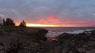 Walk With Me at Sunrise | Maine Lighthouse 🌅 (360&deg;)
