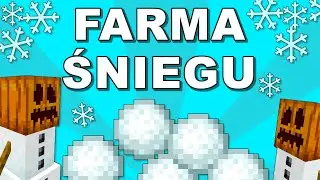 FARMA ŚNIEGU w Minecraft ❄️ jak zrobić Farmę Śnieżek w Minecraft