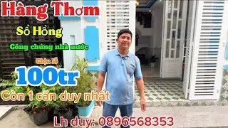 Hàng Thơm gấp gấp sổ hồng công chứng nhà nước chỉ cần vài trăm là mua được nhà gần chợ vị trí đẹp 