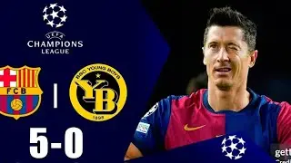 FC Barcelona vs Young Boy's (5-0) All Goals Extended Highlights #fcbarcelona #messi #yamal #lewandow