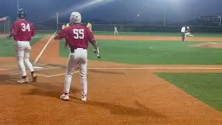 100+ Exit Velo Bases Clearing Double Down LF Line (Wood Bat) | Marco Silverman | 2026 | IF/OF