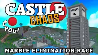 HUGE MARBLE ELIMINATION CASTLE RACE | Marble World Grand Prix