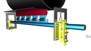 Secondary Torsion Polyurethane Belt Cleaner