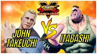 JOHN TAKEUCHI [CODY] X ITABASHI [ABIGAIL] FT2 STREET FIGHTER V CE HIGH LEVEL MATCH