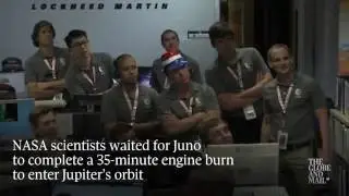A moment of anticipation: Juno reaches orbit