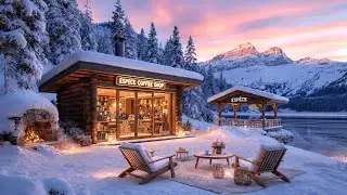 Coffee Shop Relaxing Jazz with Fireplace | Calm Sounds for Study 8