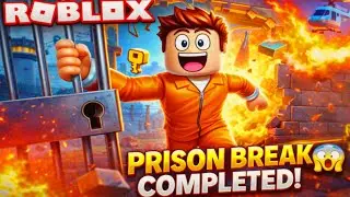 Roblox Epic Prison Escape Completed 😱 | Full Prison Skip Challenge | Epic Breakout |VikashXbyte 