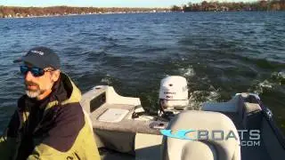 2012 Sylvan Explorer 1600 DC Boat Review / Performance Test