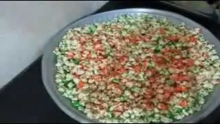 Трехцветный попкорн для вечеринки