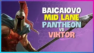 Baicaiovo Top 2 Chinese Super Server Challenger Pantheon Mid Lane Masterclass Engsub