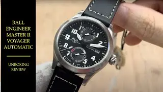 Ball Engineer Master II Voyager Automatic GM2126C-LJ-BK Watch | Review Valjoux Relogios