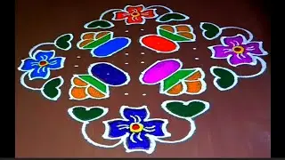 16*2*2 dot rangoli 🌹 sankranthi rangoli 🌹 sankranthi kolam 🌹 pongal pot rangoli 🌹 festival rangoli 🌹