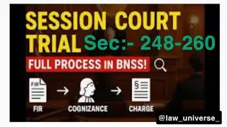 TRIAL BEFORE COURT OF SESSION (S.246&ndash;259 BNSS) #sessioncourt #trials #bnss2023 