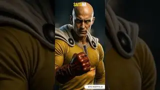 ONE PUNCH MAN IN REAL LIFE? | EpicMorphs AI | #livingcartoon #saitama #onepunchman #genos #garou