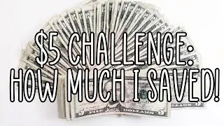 $5 CHALLENGE &raquo; How much I saved in 6 months!