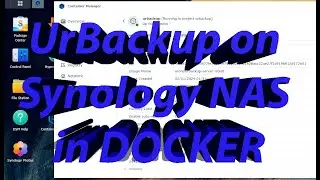 UrBackup in a Docker container on Synology NAS