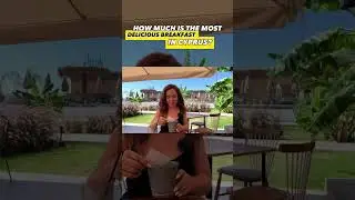 How much does breakfast cost in a cafe in Northern Cyprus | The presenter is shocked by the price