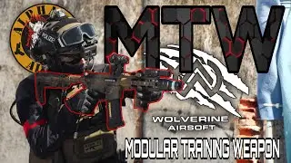 MTW WOLVERINE (MODULAR TRAINING WEAPON) #airsoft  #foryou #airsoftguns #gameplay