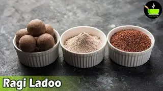 Ragi Ladoo Recipe | High Protein Ladoo | No Sugar Sweets | Jaggery Sweet Recipes | Millet Ladoo