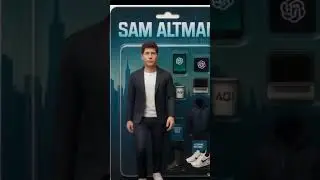 🧍&zwj;♂️ Sam Altman as an Action Figure | AI-Generated Power Pose 🔥