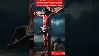 Jesus Christ suffered on the cross #jesuslovesyou #jesusdiedforus #jesusdied #viral #views #fyp