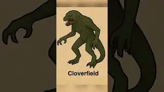 CLOVERFIELD #cloverfield #giantmonster #monsterverse #creaturedesign  #scifiart #monsterfacts