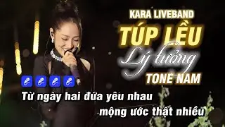 KARAOKE TÚP LỀU LÝ TƯỞNG (BẢO ANH) - TONE NAM (LIVEBAND)